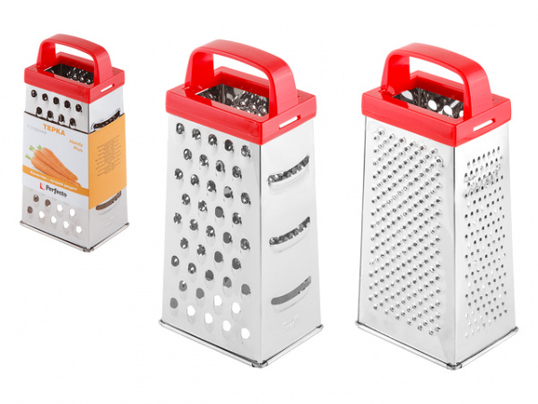 Терка 4-сторонняя, серия Handy Plus (Хенди Плюс), PERFECTO LINEA (21-055900)