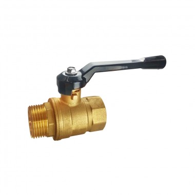 Кран лат.шаровый REMSAN ДУ-15 Г/Ш ручка рычаг/448339