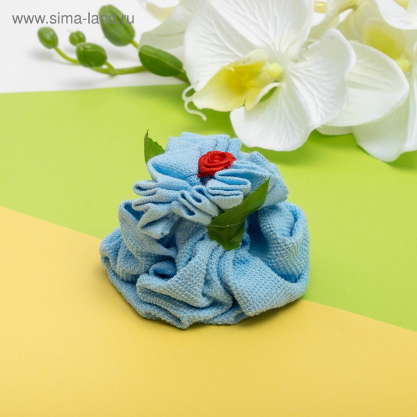 Сувенирное полотенце Роза 30*30 см Микс 587741