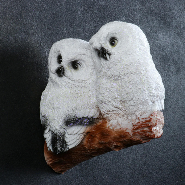 Подвесной декор "Совы на сучке" малые, 17х10см /5273912