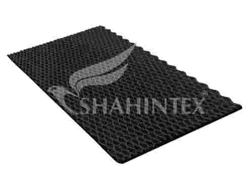 УНИВЕРСАЛЬНЫЙ КОВРИК SHAHINTEX "КОЛЬЧУГА" 60*90 ЧЕРНЫЙ/866533