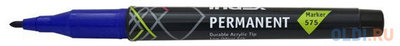 Маркер перманентный синий INDEX  IMP575/BU