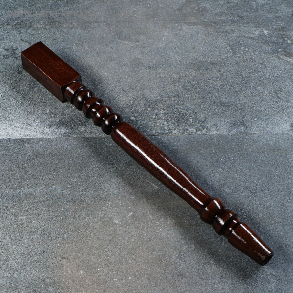 Ножка-балясина из массива бука, нелакированная, коричневая, 73 см, сорт AB/2682047