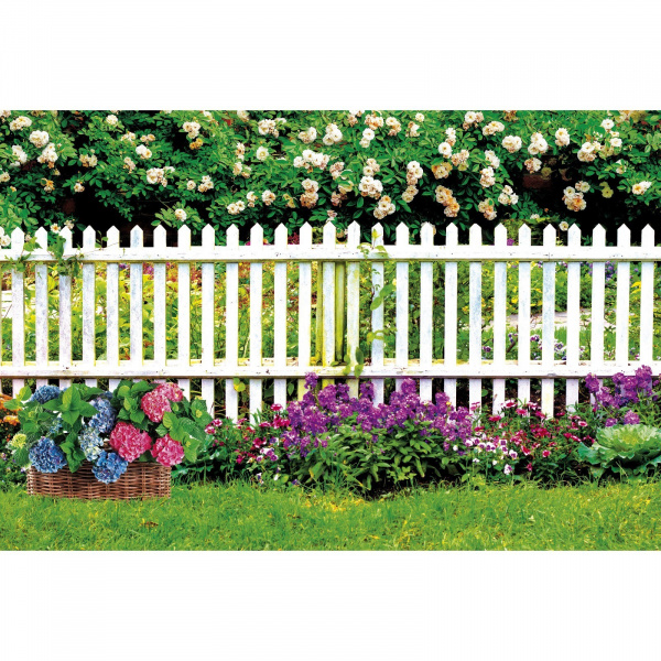 Фотобаннер, 300 × 160 см, с фотопечатью, «Палисадник» /4186837