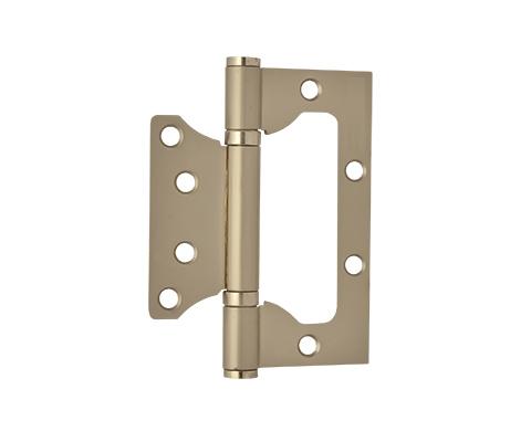 Петля СТАЛЬ100х75х2,5 2ВВ (2шт) универс. без врезки SN/мат. никель/ГАРАНТ/400д/211м