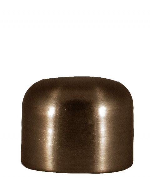 Заглушка шоколад D16 (уп.2шт)