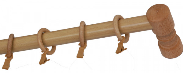 Карниз мод.4 одинарный 1.80м цвет дуб 180142