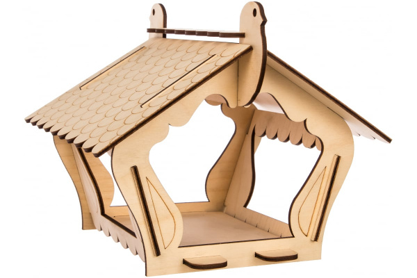 Кормушка для птиц, Шале /64002