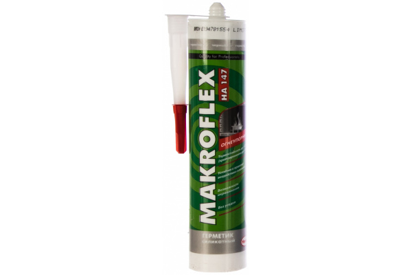 Герметик MAKROFLEX огнеупорный НА147 черный 300мл  1327282