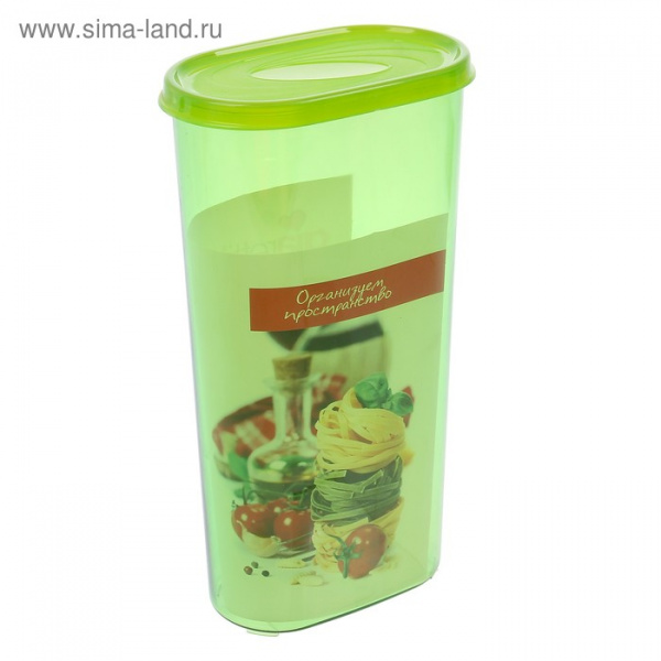 Банка для сыпучих продуктов "Galaxy" 2,4 л микс ПЦ3101 145738