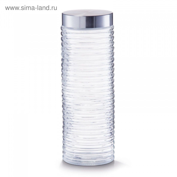 Банка для продуктов 2л, стекло, металл /2126751