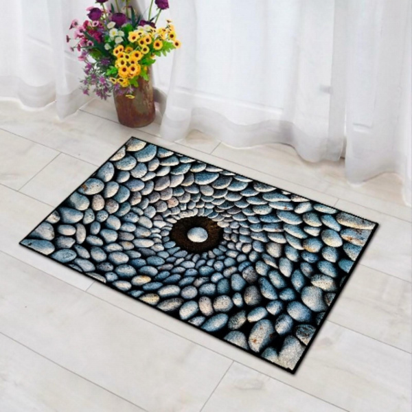 Ковёр «Розетта Дижитал», размер 100х133 см., принт камни /7123132