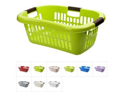 Корзина для белья, DRINA (цвета в ассортименте) (10159)