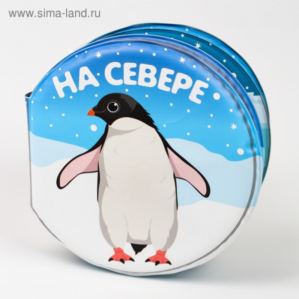 Развивающая книжка для игры в ванной «На севере»/4679990