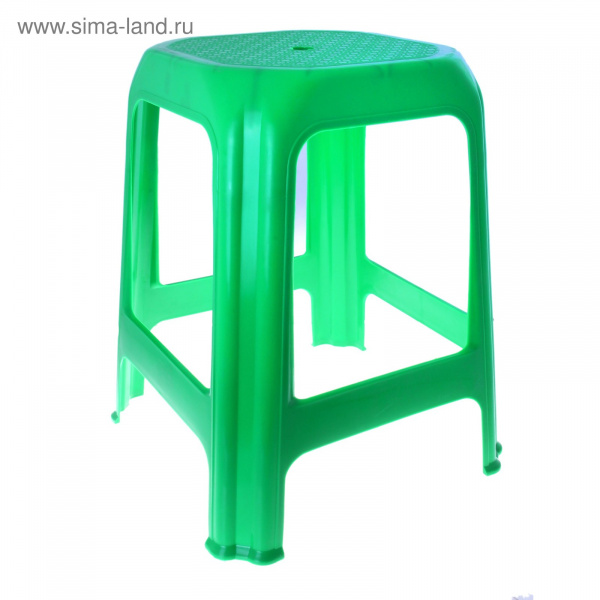 Стул табурет зелёный М1370 пластик 696661