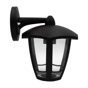 Светильник садово-парковый "СИТИ" НБУ 07-60-004 У1 6ти гранник настенный вниз черный SQ0330-1307