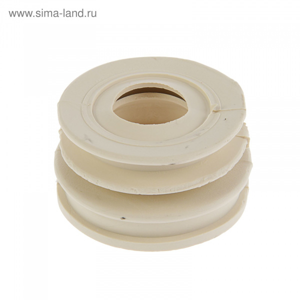 Манжета переходная "Симтек" 25х50мм трехлепестковая, белая /2188065