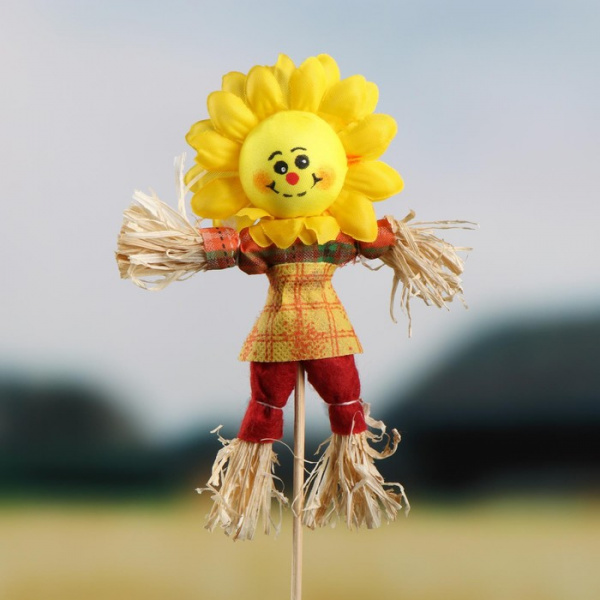 Огородное пугало «Солнце», h = 50 см, МИКС, Greengo /5185565