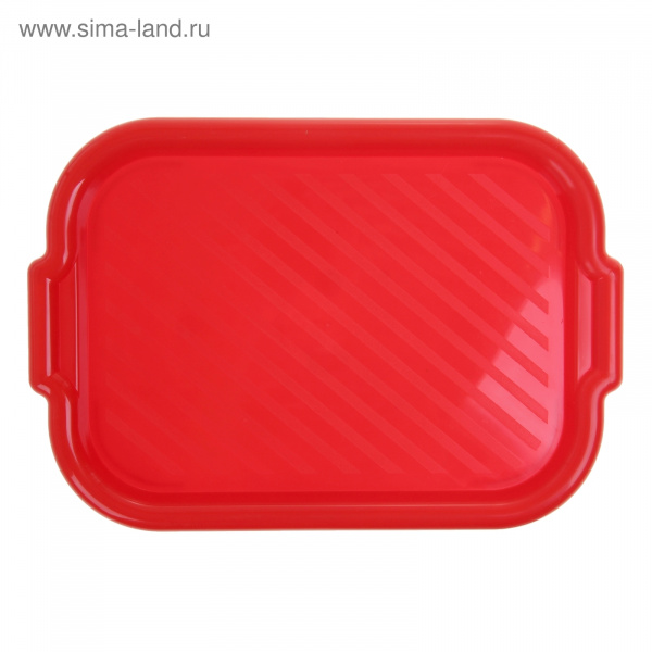 Поднос "Универсальный" 33х49см красный 1155445