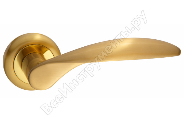 Ручка дверная СЕРЕНА DH 207-04 SG/мат.латунь/TIXX/990а  СН/ПР