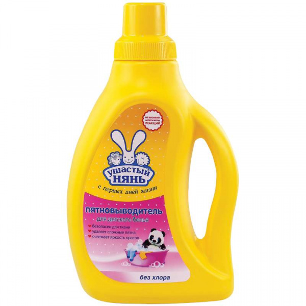 Пятновыводитель жидкий Ушастый НЯНЬ 750мл. 