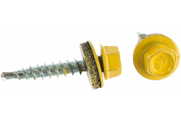 Саморез кровельный желтый 4,8х51 (1018)