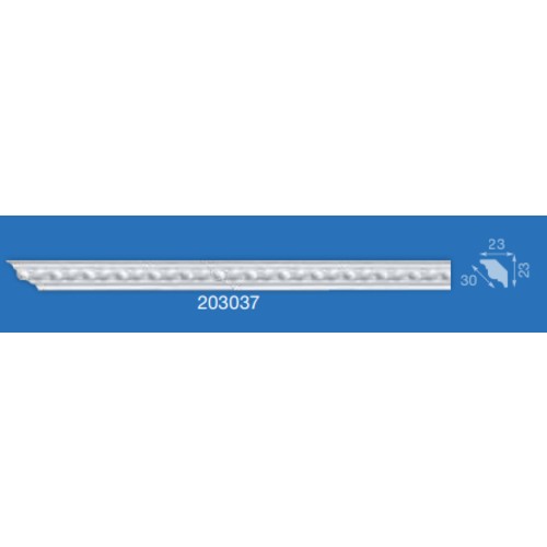 Плинтус потолочный 203037