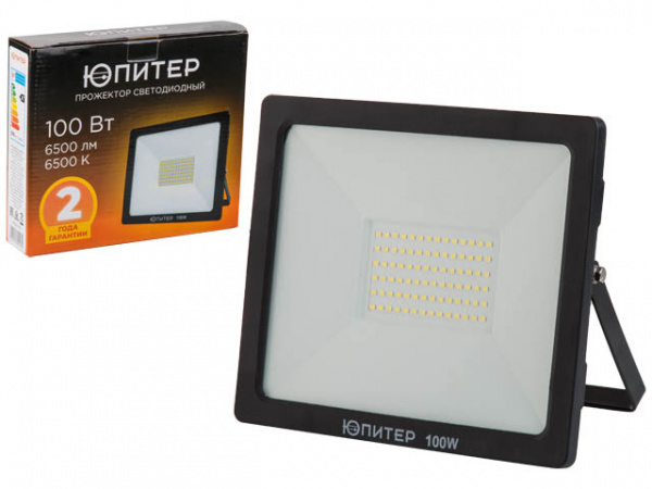 Прожектор светодиодный 100 Вт 6500K ЮПИТЕР (JP1220-100) (JP1220-100