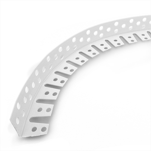 Угол штукатурный арочный перфорированный 2,5м-3м. белый