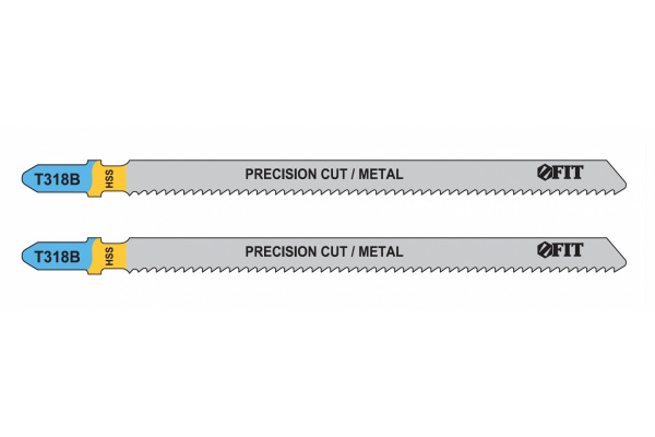 Полотна по металлу, HSS, фрезерованные, волнистые зубья, 132/106/2 мм (T318B), 2 шт.40968