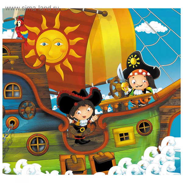 Фотообои DECOCODE Пиратский корабль 3х2,8  31-0209