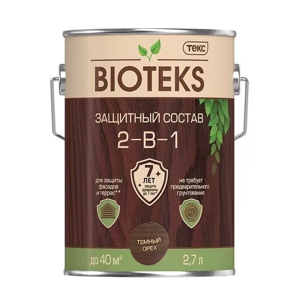Антисептик Биотекс Классик Универсал Темный орех 2,7л