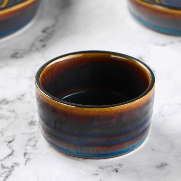 Соусник Magistro Garland, 70 мл, d=6,5 см, цвет серый с переливом /7410597