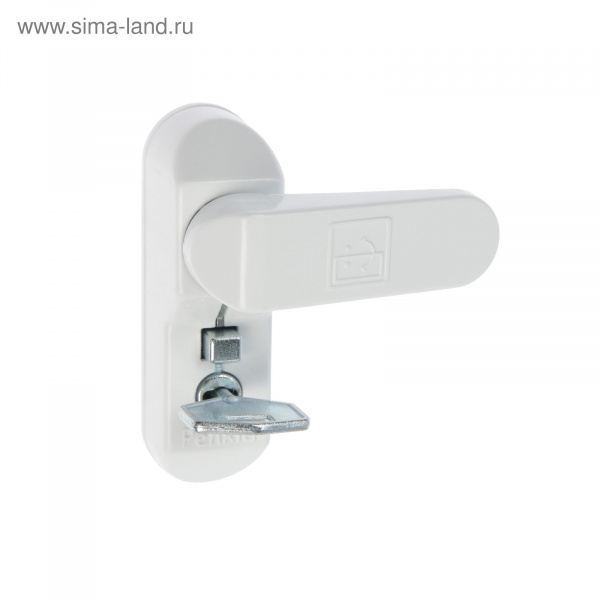 Замок блокирующий для окон Sash Lock, с ключом, белый/4370816