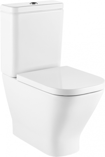 Унитаз  GAP Clean Rim (POCA) безободковый комплект Испания напольный, бачек крепится к стене