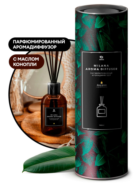 Парфюмированный аромадиффузор "Milana deep green" 100 мл/125557