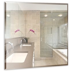 Зеркало КВАДРАТ без фацета 535 х 535 (Мир зеркал)-14934