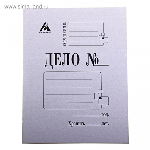 Папка-обложка "Дело" белая 142295-824183   