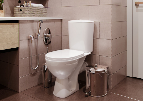 Унитаз-компакт "Фобос" HOME De Luxe (GESSO) белый, 2 ур. арм, сиденье полипропилен