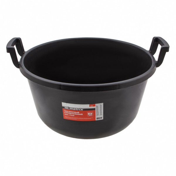Таз круглый строительный гибкий с ручками, 50 л Matrix/81466