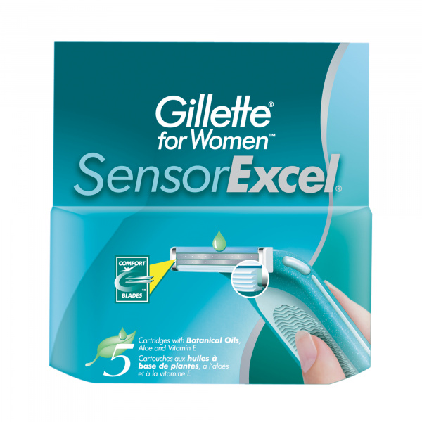 Кассета SENSOR EXCEL For Women 5шт ЖИЛЕТТ