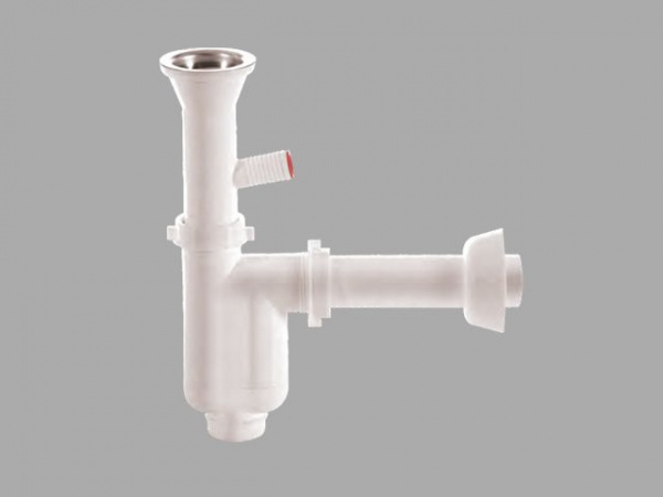 Сифон для кухни, с чашкой 1 1/2", BAKIMAY (0401004056)