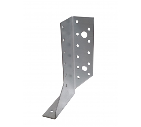 Опора балки оцинкованная правая 145х76х25х2,0 ОВ-П 145