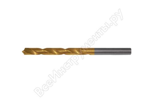 Сверло по металлу HSS 3,0 х100мм титановое /34230