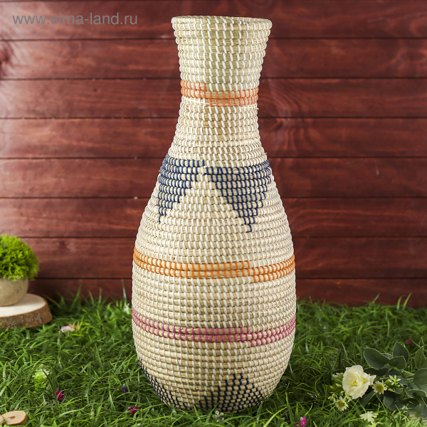 Ваза плетеная "Тин" 60х24х24см 1047895