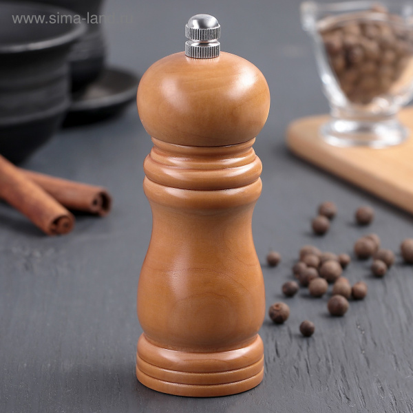 Мельница для соли и перца 13,5см с металлическим механизмом 1030091