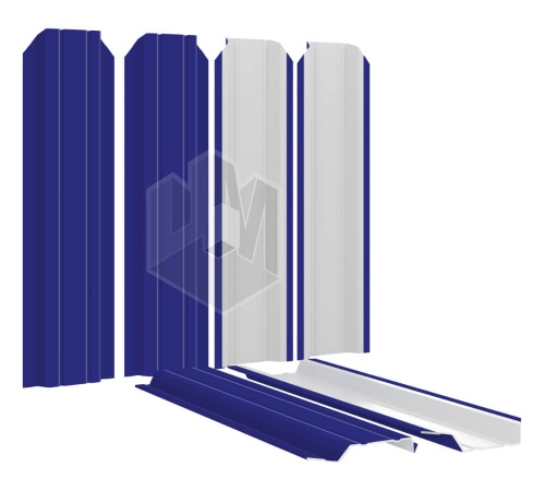 Штакетник-85 ультрамарин RAL-5005 1,2м 
