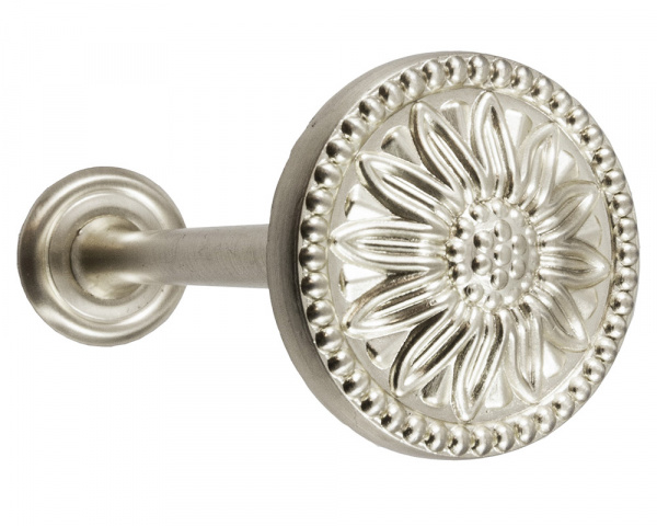 Розетка Нимфея сталь (уп.1шт)