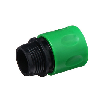 Коннектор, наружная резьба 3/4", быстросъём, пластик, Greengo/151001