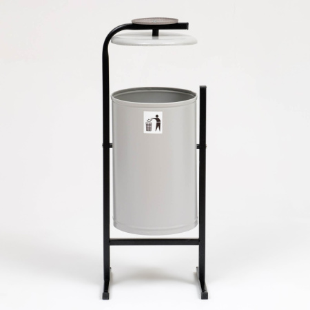 Урна уличная «Космос» серая, 21 л /7723898